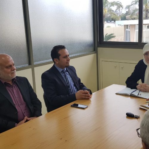 الدكتور حسن تاج الدين مشاركًا في اجتماع تجمع الجمعيات الأهلية في مدينة صور