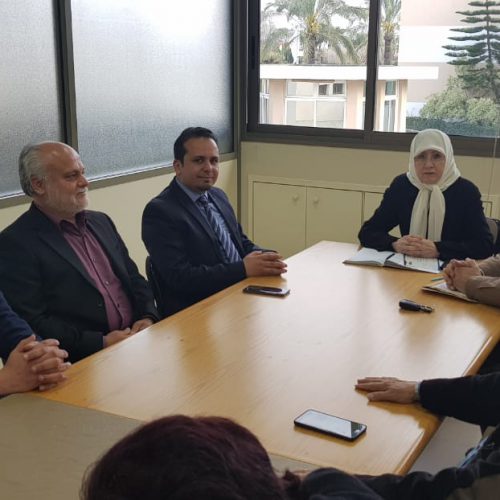 الدكتور حسن تاج الدين مشاركًا في اجتماع تجمع الجمعيات الأهلية في مدينة صور