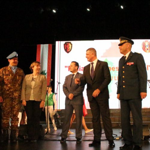 الدكتور حسن تاج الدين مشاركاً في الرسيتال اللبناني – الايطالي