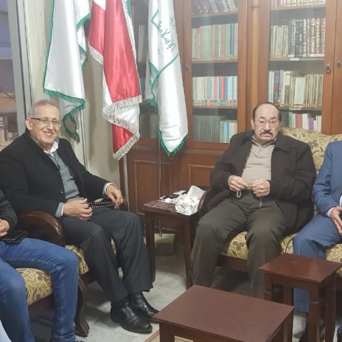 الدكتور حسن تاج الدين في زيارة تعارف مع الجمعية الخيرية الاسلامية – صور