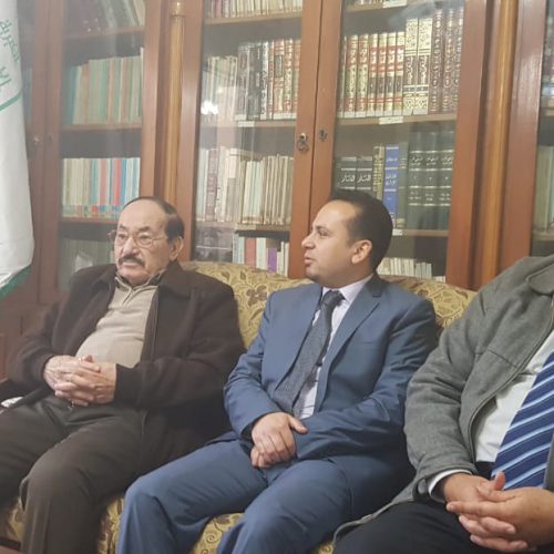 الدكتور حسن تاج الدين في زيارة تعارف مع الجمعية الخيرية الاسلامية – صور