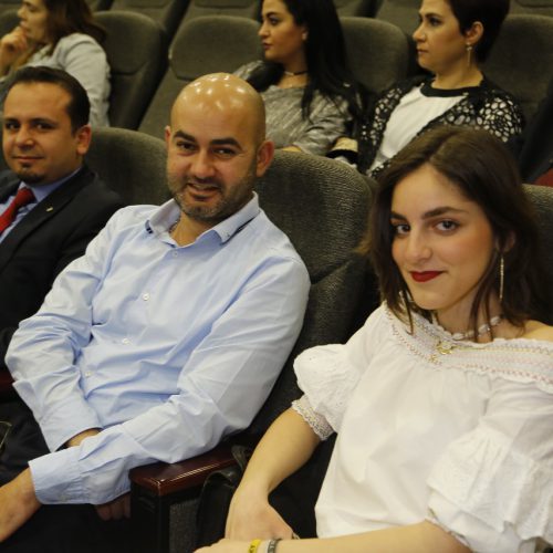 الدكتور حسن تاج الدين مشاركاً في احتفال اليوم العالمي للتعهد الليونزي للأعضاء المنتسبين الجدد