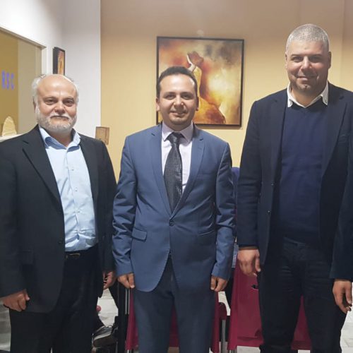 الدكتور حسن تاج الدين في زيارة تعارف مع الجمعية الخيرية الاسلامية – صور