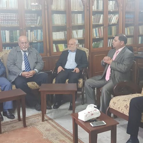 الدكتور حسن تاج الدين في زيارة تعارف مع الجمعية الخيرية الاسلامية – صور