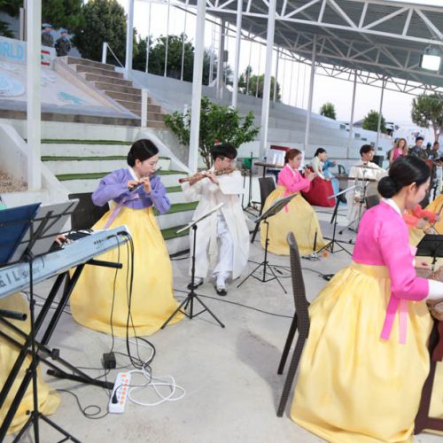 الدكتور حسن تاج الدين مشاركاً في ليلة الثقافة الكورية بدعوة خاصة من قائد الكتيبة الكورية العاملة في اليونيفل