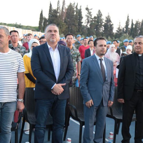 الدكتور حسن تاج الدين مشاركاً في ليلة الثقافة الكورية بدعوة خاصة من قائد الكتيبة الكورية العاملة في اليونيفل